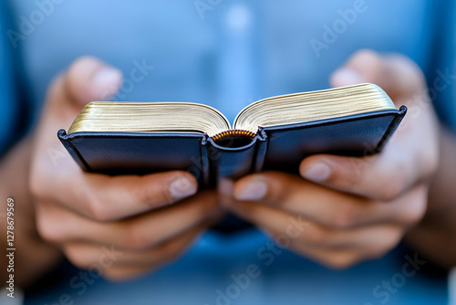 Closeup Book Image: Hands H...