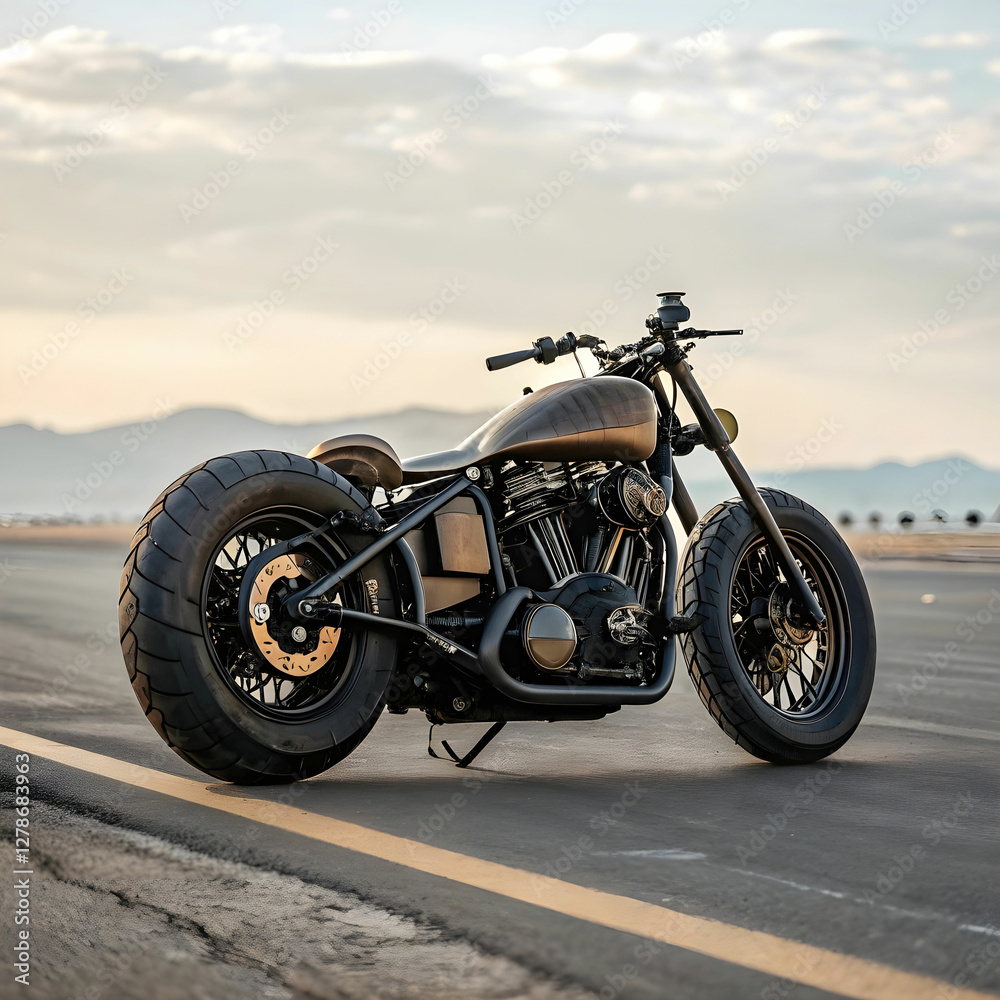 Fototapeta premium heavy motorcycle