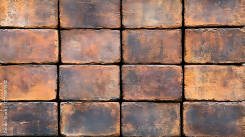 Rustic Brown Brick Texture ...