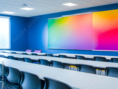 Classroom Abstract Backgrou...