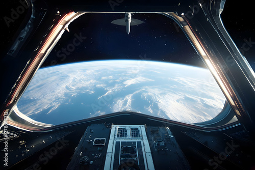 Spaceship Earth View 3D Ill...