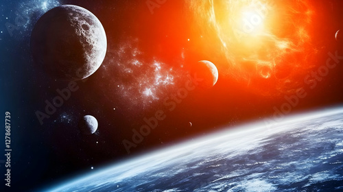 Cosmic Inferno: A Stunning ...