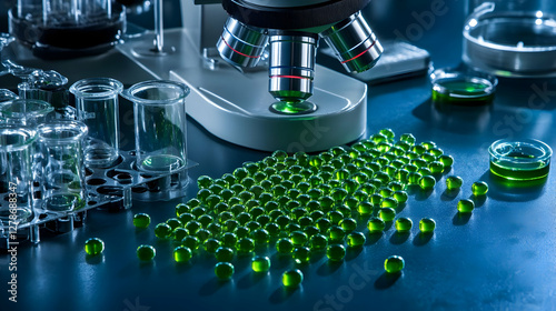 Microscope Green Capsules L...
