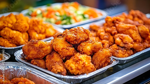Crispy Fried Chicken Nugget...