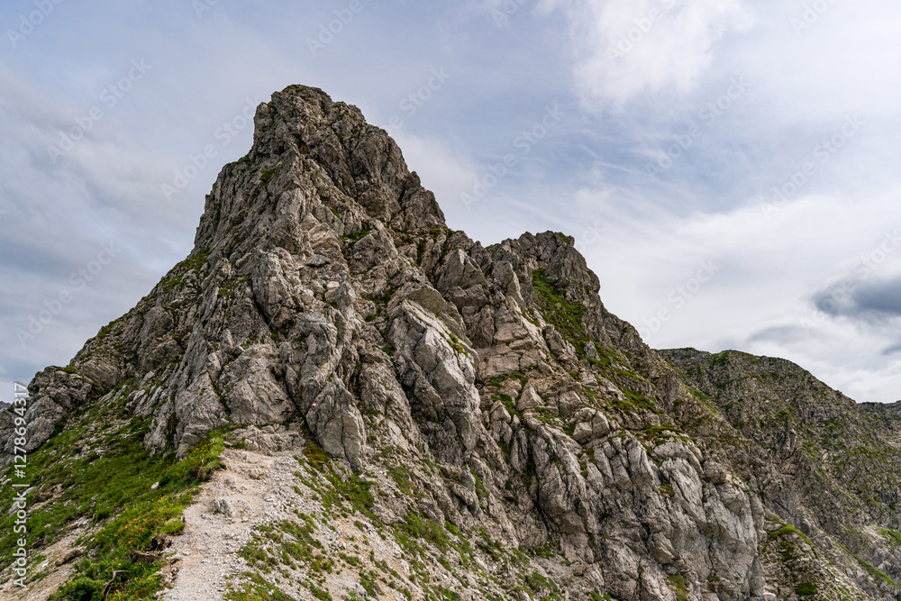 Breitenberg summit view of the stunning landscape in Allgau region of Bavaria near Bad Hindelang Breitenberg summit view of the stunning landscape in Allgau region of Bavaria near Bad Hindelang