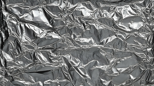 Wrinkled Foil Abstract Back...