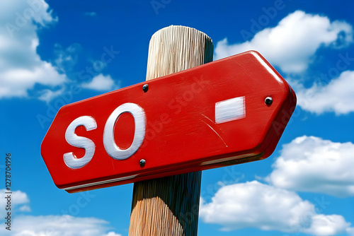 Red Signpost Illustration: ...