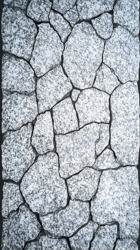 Cracked Stone Abstract Back...