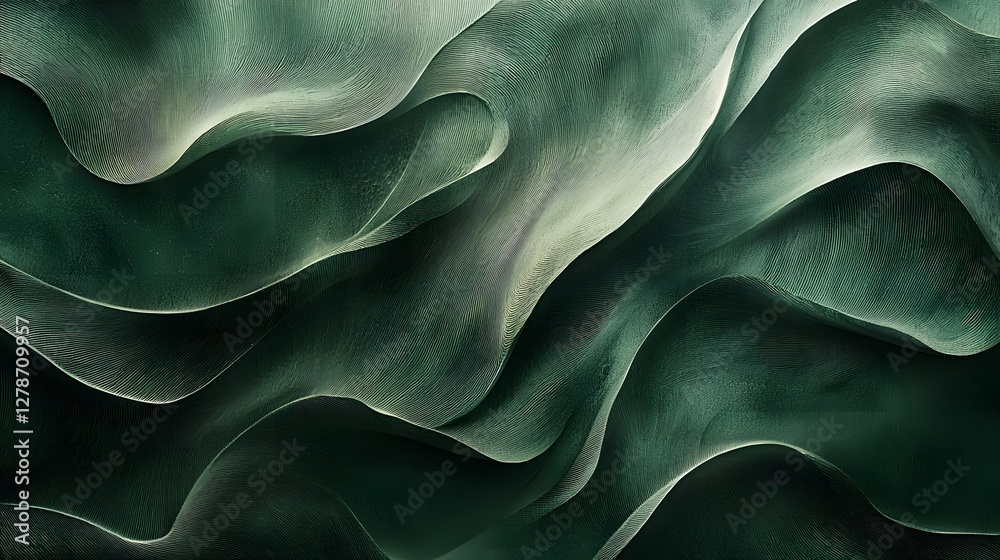 Obraz premium Minimalist Organic Texture with Soft Flowing Nature Inspired Gradients and Gentle Light Reflections