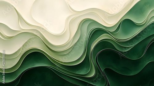 Soothing Organic Texture with Gentle Flowing Nature Inspired Gradients