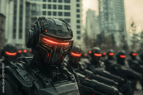Futuristic Robot Soldiers 3...