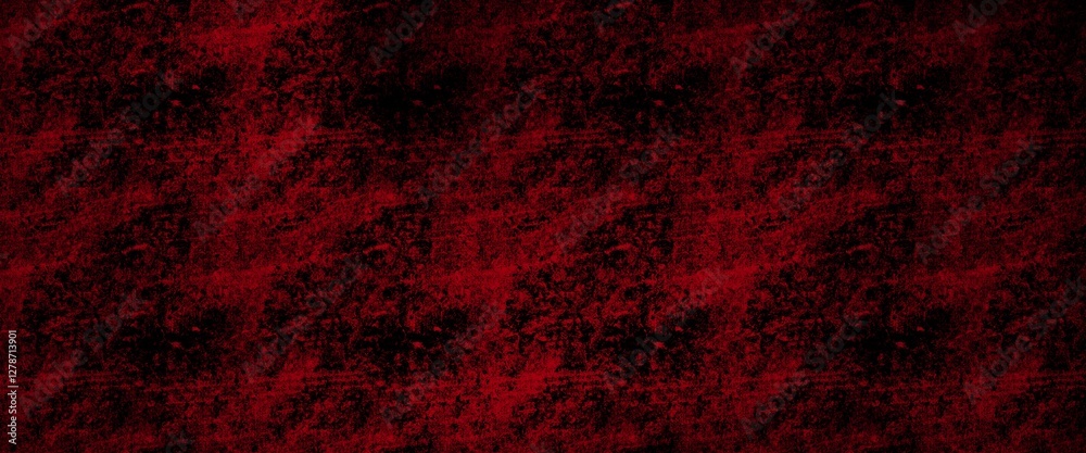 Fototapeta premium abstract dark red background with black grunge texture