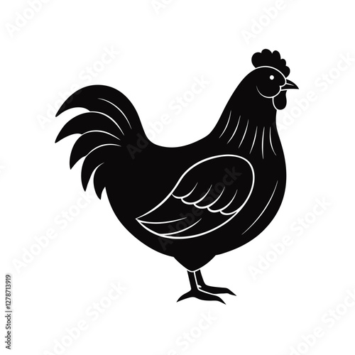 chiken vector illustration