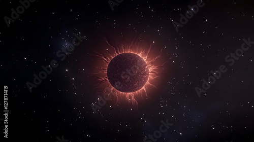 Cosmic Energy Burst 3D Illu...