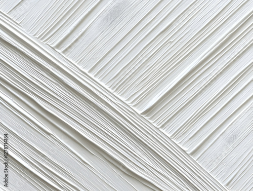 White Abstract Paint Stroke...