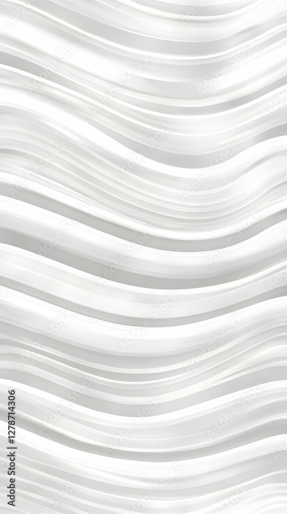 Abstract White Wave Background Illustration Abstract White Wave Background Illustration