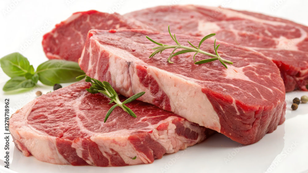 Fresh Ribeye Steaks with Herbs Fresh Ribeye Steaks with Herbs