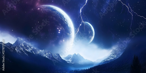 Fantasy Landscape Illustration