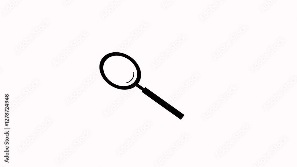 Minimalist Magnifying Glass with Minus Sign icon. magnifying glass Magnifier Search Icon animation. Magnifying glass and question mark. 4K Video motion graphic animation. Minimalist Magnifying Glass with Minus Sign icon. magnifying glass Magnifier Search Icon animation. Magnifying glass and question mark. 4K Video motion graphic animation.