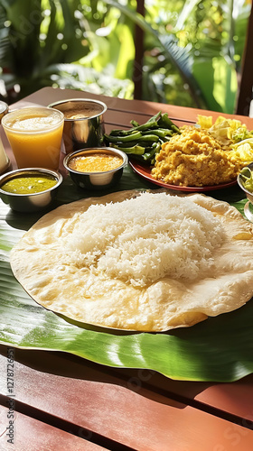Delicious Indian Meal Photo...