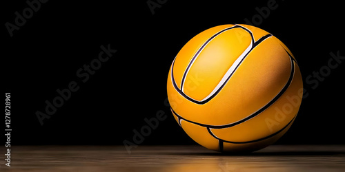 Golden Water Polo Ball 3D R...