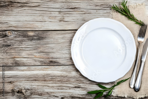 Rustic Table Setting Photo:...