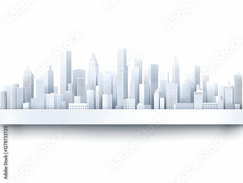 Paper Cityscape Illustration