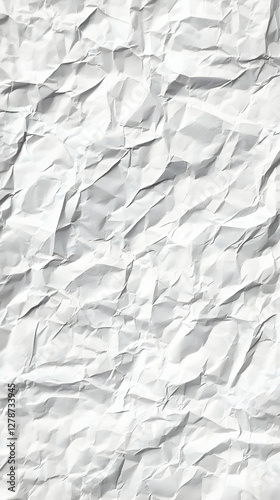 Crumpled Paper Texture Back...