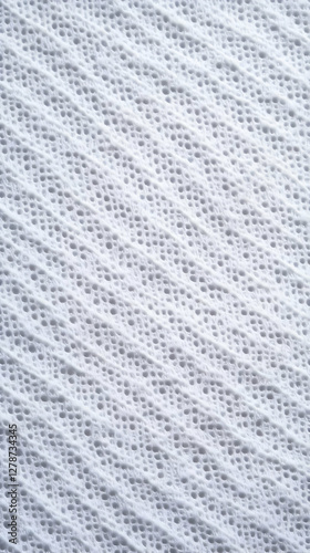 White Fabric Texture Backgr...