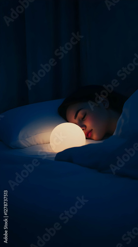 Serene Sleep Realistic Image