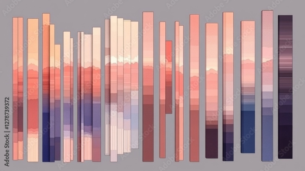 Obraz premium Smooth Gray Gradient Background Transitioning from Light to Dark with Seamless Design Elements