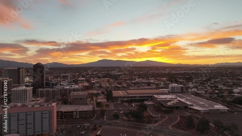 Tucson Arizona Downtown at Sunrise