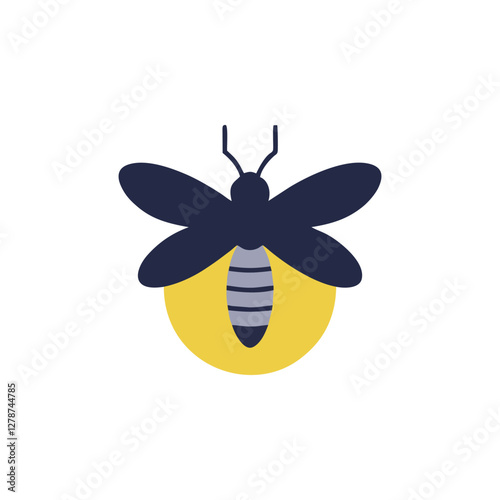 Minimalist Firefly Logo for Social Media Brands