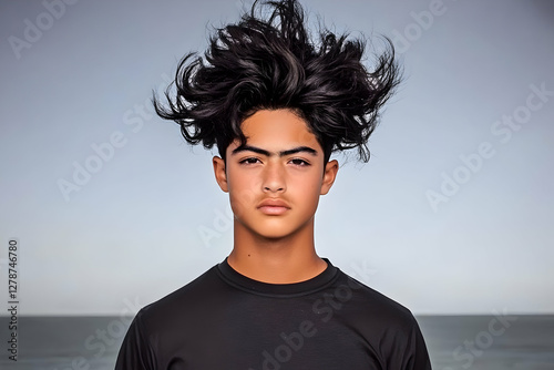Youthful Male Portrait, Win...