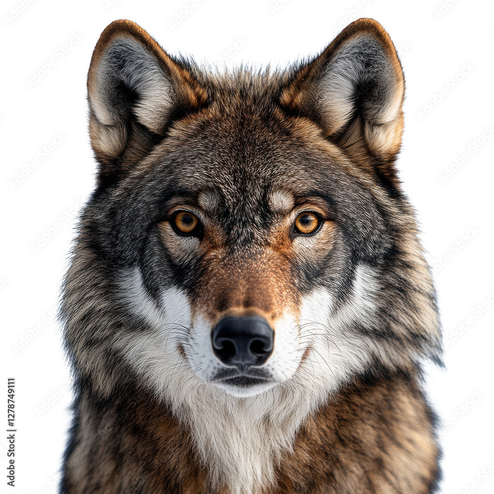 Wolf isolated on transparent background Wolf isolated on transparent background