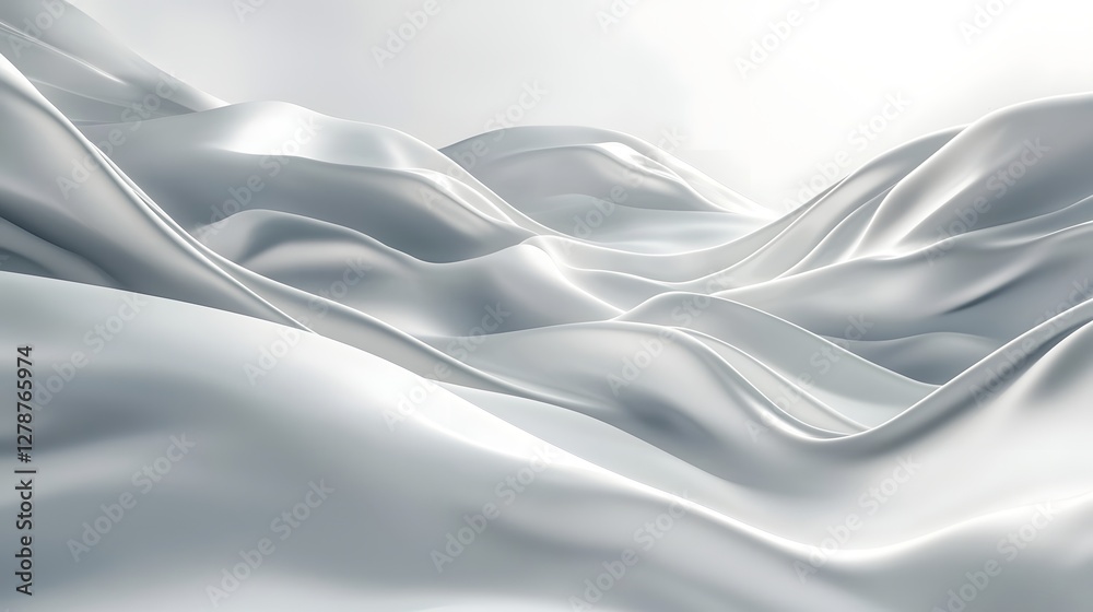 Obraz premium Elegant Minimalist Corporate Background with Refined Metallic Textures and Soft Ambient Light