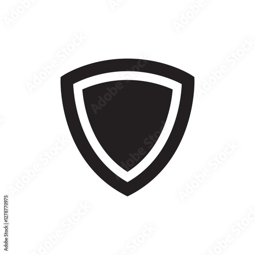 Free Download Shield icon design isolated on white background. - GFXLoad