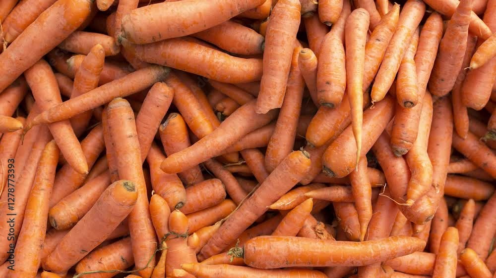 carrots on the market, rotating collection of carrots carrots on the market, rotating collection of carrots