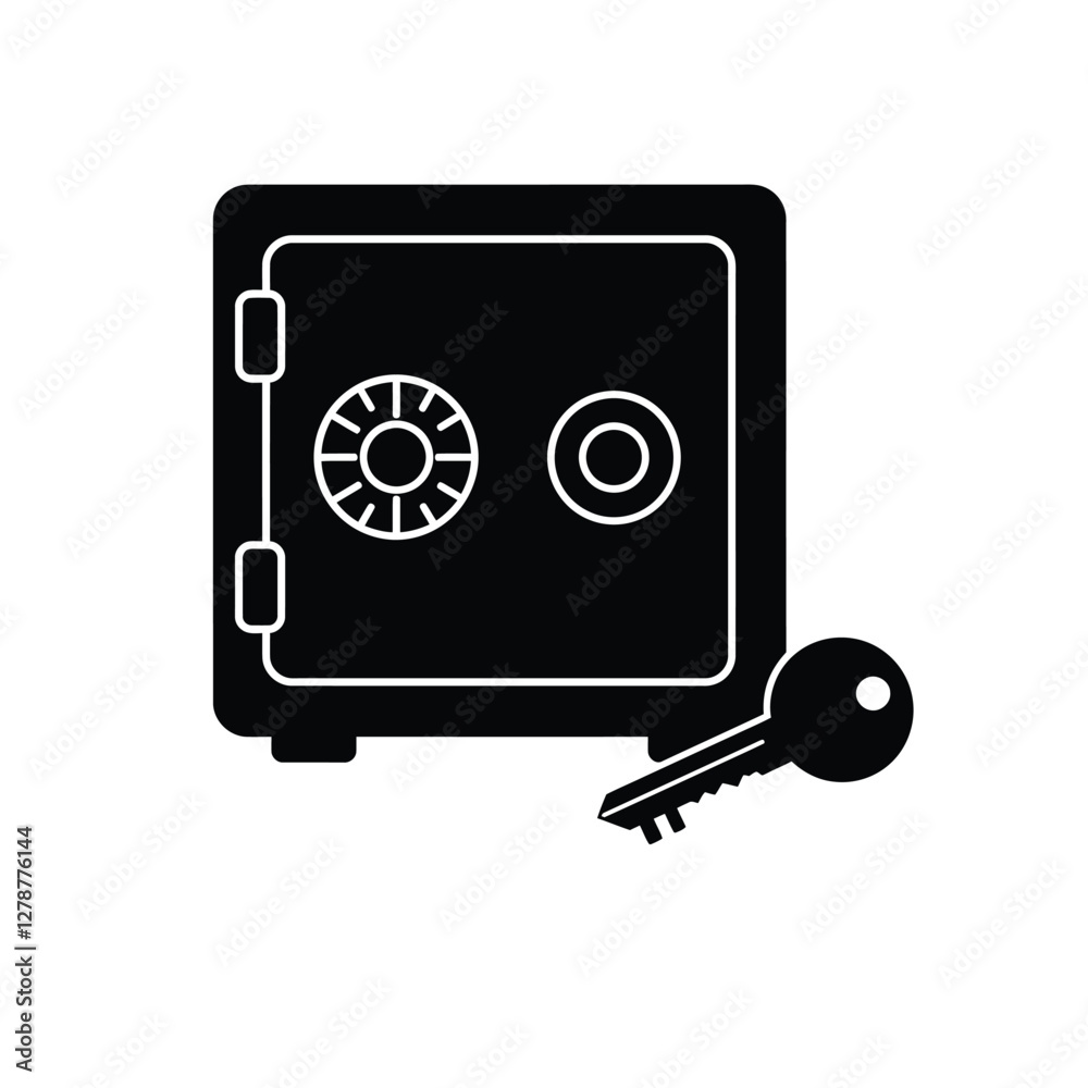 safe icon vector illustration safe icon vector illustration