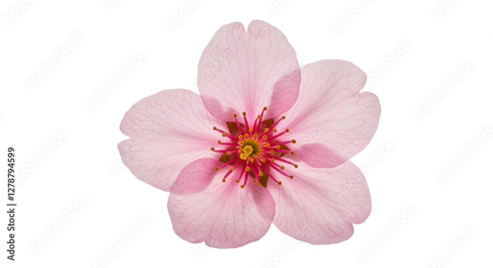 Obraz premium Cherry blossoms with clipping path 
