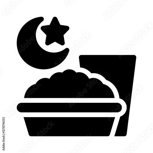 feast glyph icon