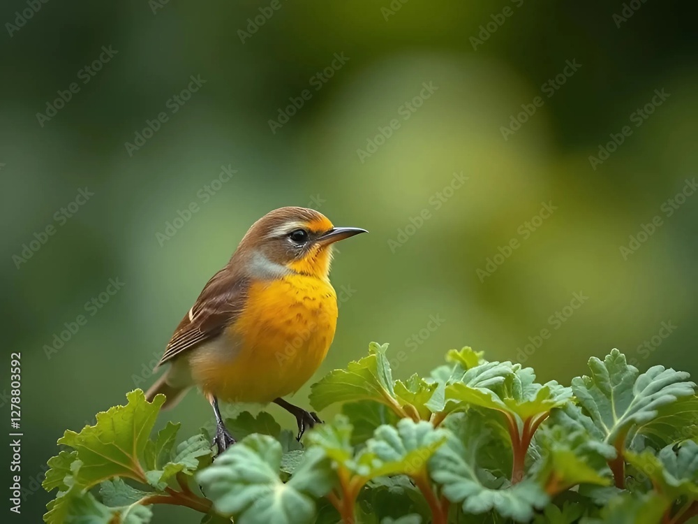 Fototapeta premium robin on a branch