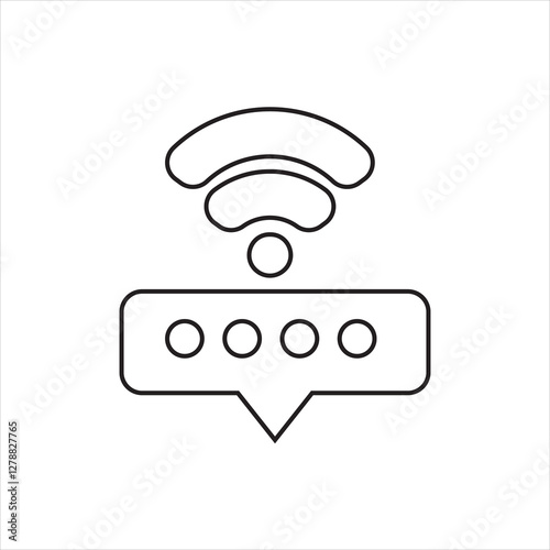 Password icon. Containing login, access, secure, passcode, encryption, code, 2FA, fingerprint and more. Solid vector icons collection.