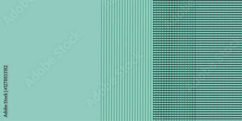 Modern detailed 3D render of a mint-green honeycomb structure with a shadow gradient perfect for background abstract modern design