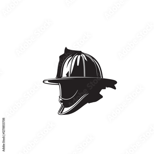 Firefighter, Firefighter helmet, Firefighter silhouette, Helmet, Firefighter gear, Fire department, Fire rescue, Fire station, Firefighter icon, Firefighter emblem, Firefighter badge, Firefighter logo
