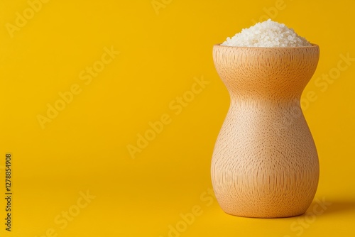 Biblical Illustration of Salt Losing Its Saltiness Parable of Purpose and Influence Beige Background and Copyspace