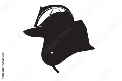 Firefighter, Firefighter helmet, Firefighter silhouette, Helmet, Firefighter gear, Fire department, Fire rescue, Fire station, Firefighter icon, Firefighter emblem, Firefighter badge, Firefighter logo
