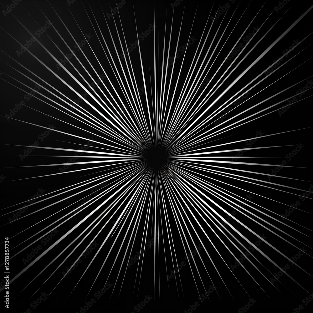 Fototapeta premium glow effect on black background