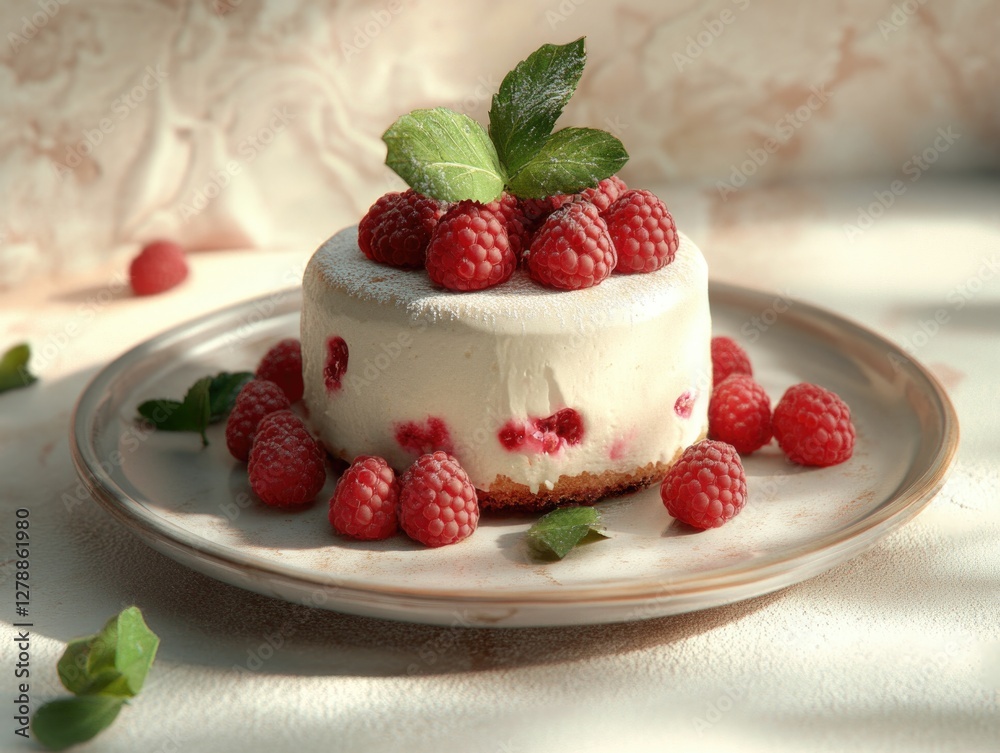 Raspberry Mint Cake Raspberry Mint Cake