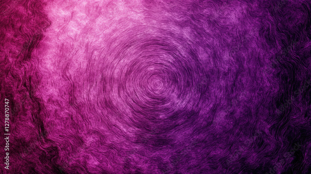 Fototapeta premium Deep purple color gradient with a fine noise effect resembling a cosmic or nebula-inspired aesthetic suitable for desktop wallpapers or widescreen presentations 